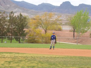 SB at 2nd with foothills in the distance