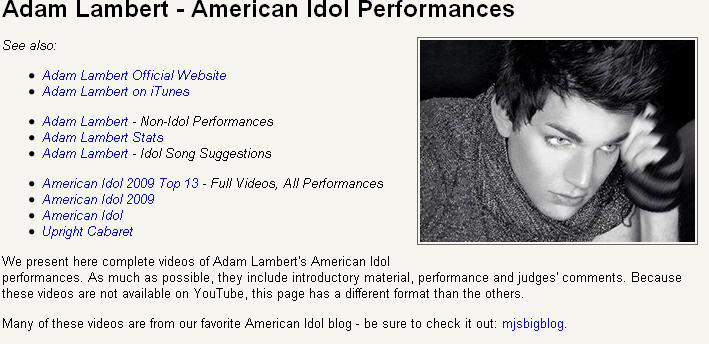 Adam_AllPerformances