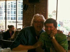 Ron (in background), Vicki & Bill