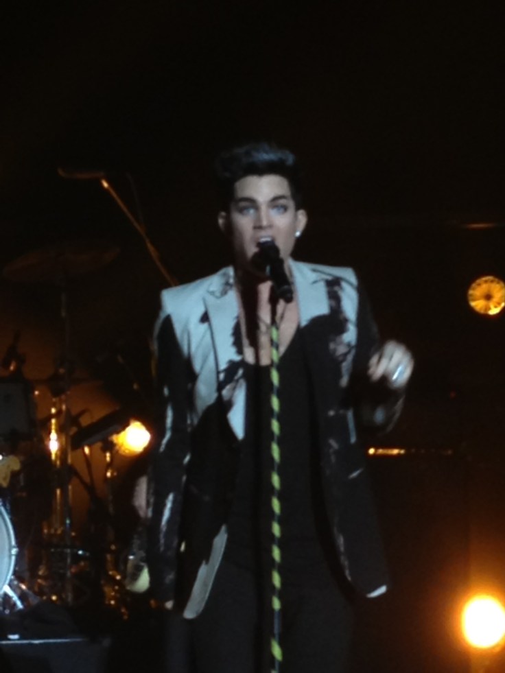 Adam Lambert in Costa Mesa - Yes, I coul see th blue blue eyes!