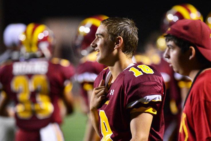 Taking a helmet break.