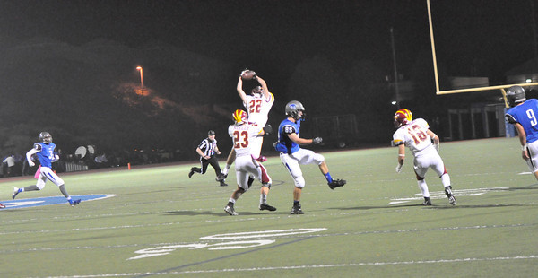 The second interception of the night by #22
