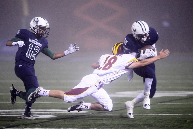 Adding insult to injury, there was an onside kick that took a crazy bounce right in front of him which he couldn't get