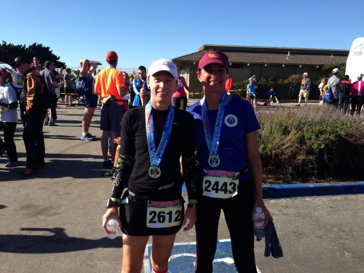 Still smiling at the end - especially after seeing my time!