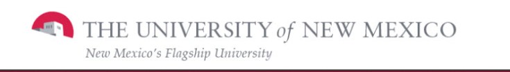 UNM Banner