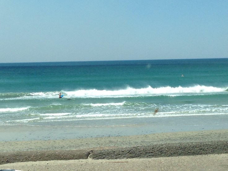 Gorgeous water colors at Torrey Pines Beach.