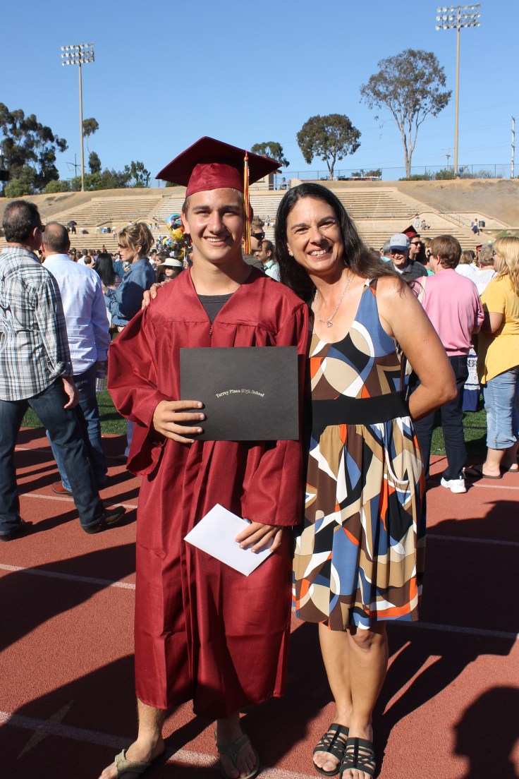 Not sure which of us is happier!